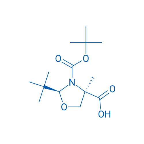 (2S,4R)-3-(tert-Butoxycarbonyl)-2-(tert-butyl)-4-methyloxazolidine-4-carboxylic acid 1g