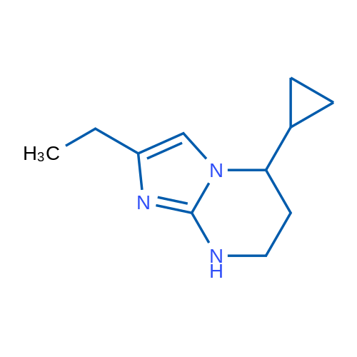 5-Cyclopropyl-2-ethyl-5H,6H,7H,8H-imidazo[1,2-a]pyrimidine 1g