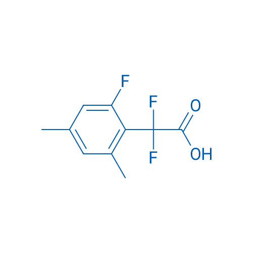 2,2-Difluoro-2-(2-fluoro-4,6-dimethylphenyl)acetic acid 1g