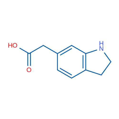 2-(2,3-Dihydro-1H-indol-6-yl)acetic acid 1g
