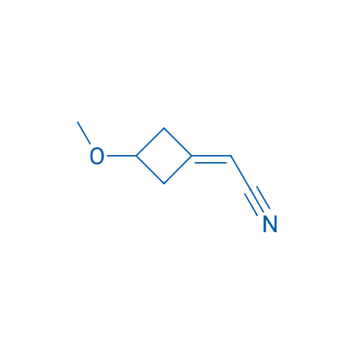 2-(3-Methoxycyclobutylidene)acetonitrile 250mg