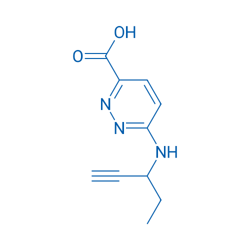 6-[(Pent-1-yn-3-yl)amino]pyridazine-3-carboxylic acid 1g