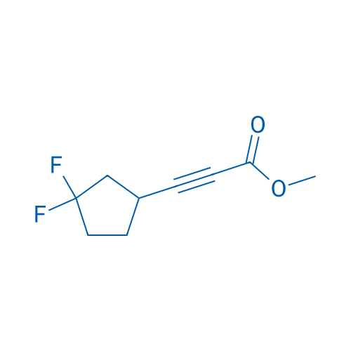 Methyl 3-(3,3-difluorocyclopentyl)prop-2-ynoate 1g