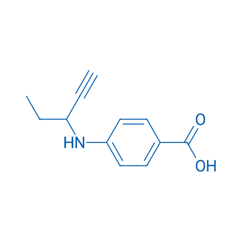 4-[(Pent-1-yn-3-yl)amino]benzoic acid 1g