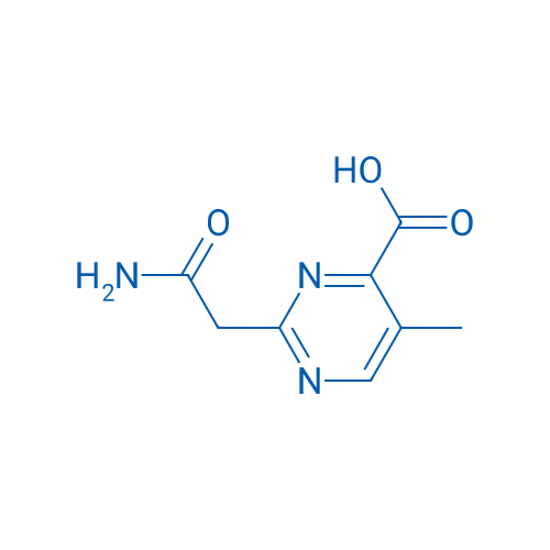 2-(Carbamoylmethyl)-5-methylpyrimidine-4-carboxylic acid 1g