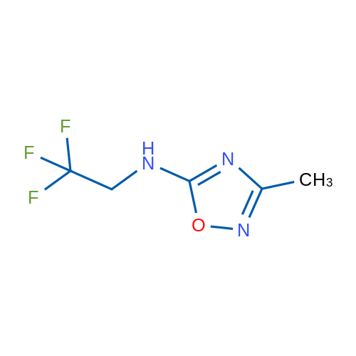 3-Methyl-N-(2,2,2-trifluoroethyl)-1,2,4-oxadiazol-5-amine 1g