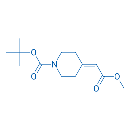 tert-Butyl 4-(2-methoxy-2-oxoethylidene)piperidine-1-carboxylate 1g