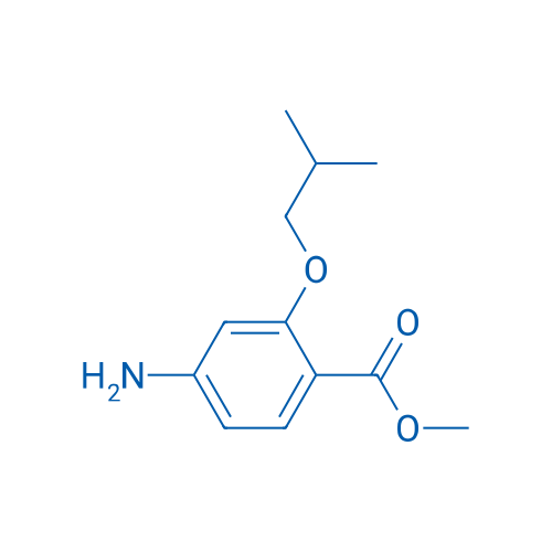 4-Amino-2-isobutoxy-benzoic acid methyl ester 1g