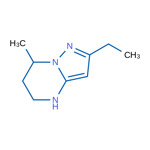 2-Ethyl-7-methyl-4H,5H,6H,7H-pyrazolo[1,5-a]pyrimidine 1g