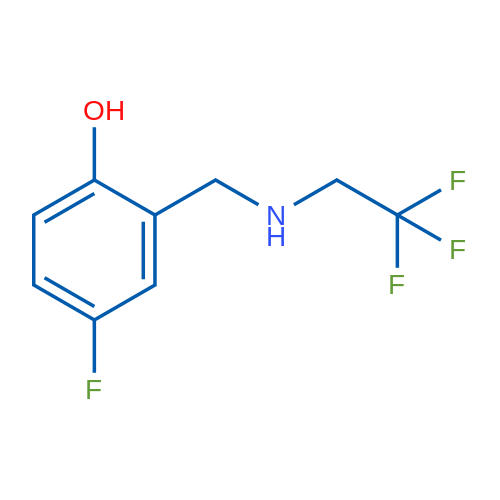 4-Fluoro-2-{[(2,2,2-trifluoroethyl)amino]methyl}phenol 1g