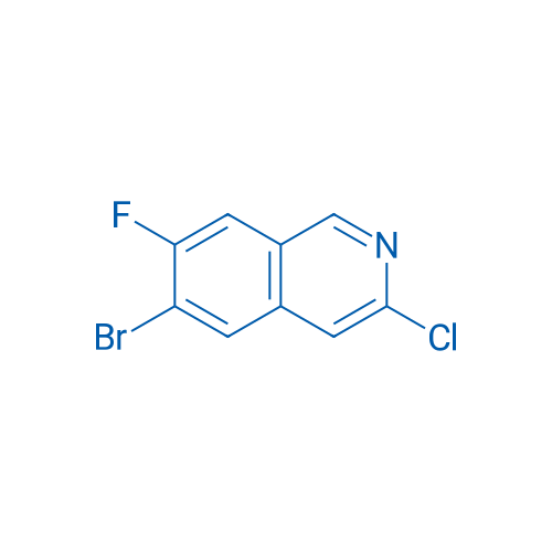 6-Bromo-3-chloro-7-fluoroisoquinoline 100mg