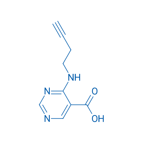 4-[(But-3-yn-1-yl)amino]pyrimidine-5-carboxylic acid 1g