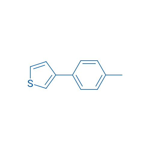 3-(p-Tolyl)thiophene 1g