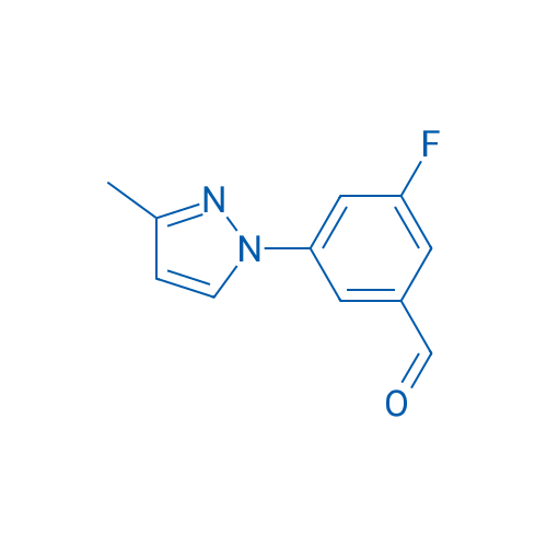 3-Fluoro-5-(3-methyl-1H-pyrazol-1-yl)benzaldehyde 1g