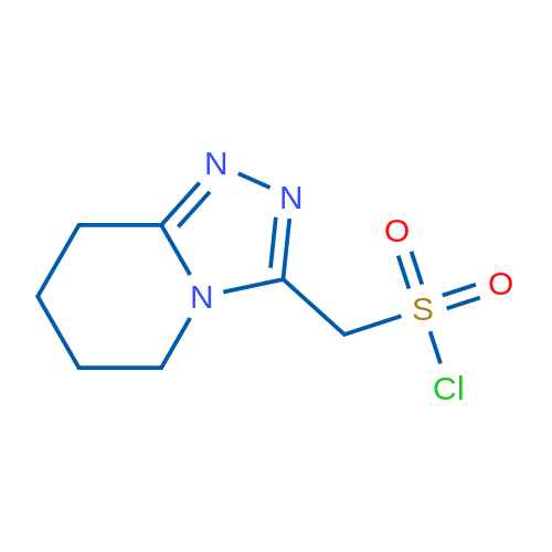 {5H,6H,7H,8H-[1,2,4]triazolo[4,3-a]pyridin-3-yl}methanesulfonyl chloride 1g
