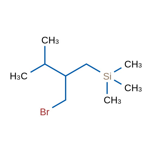 [2-(Bromomethyl)-3-methylbutyl]trimethylsilane 1g