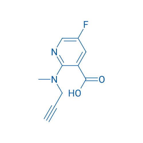 5-Fluoro-2-[methyl(prop-2-yn-1-yl)amino]pyridine-3-carboxylic acid 1g