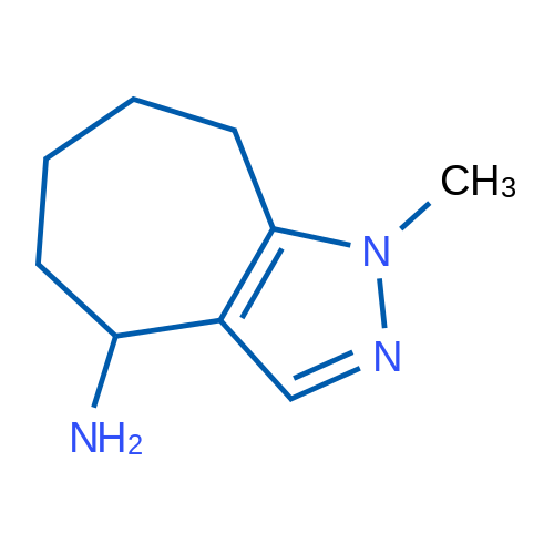 1-Methyl-1H,4H,5H,6H,7H,8H-cyclohepta[c]pyrazol-4-amine 1g
