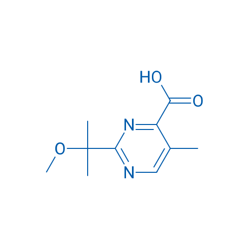 2-(2-Methoxypropan-2-yl)-5-methylpyrimidine-4-carboxylic acid 1g