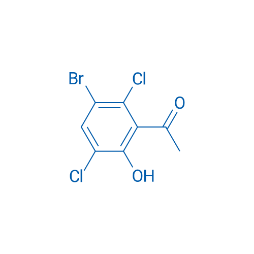 1-(3-Bromo-2,5-dichloro-6-hydroxyphenyl)ethan-1-one 1g