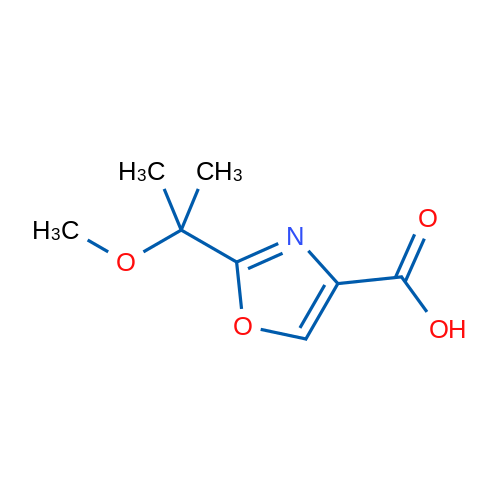 2-(2-Methoxypropan-2-yl)-1,3-oxazole-4-carboxylic acid 1g