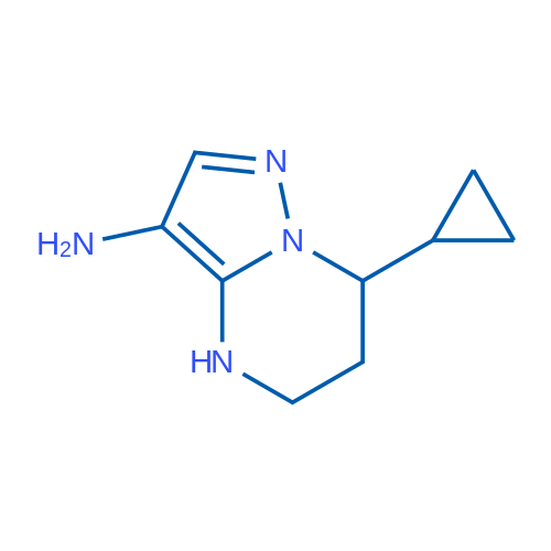 7-Cyclopropyl-4H,5H,6H,7H-pyrazolo[1,5-a]pyrimidin-3-amine 1g
