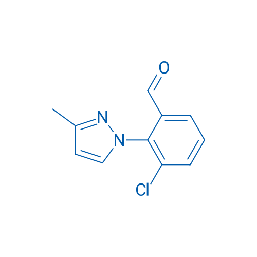 3-Chloro-2-(3-methyl-1H-pyrazol-1-yl)benzaldehyde 1g
