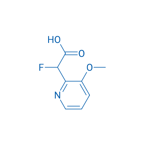 2-Fluoro-2-(3-methoxypyridin-2-yl)acetic acid 1g