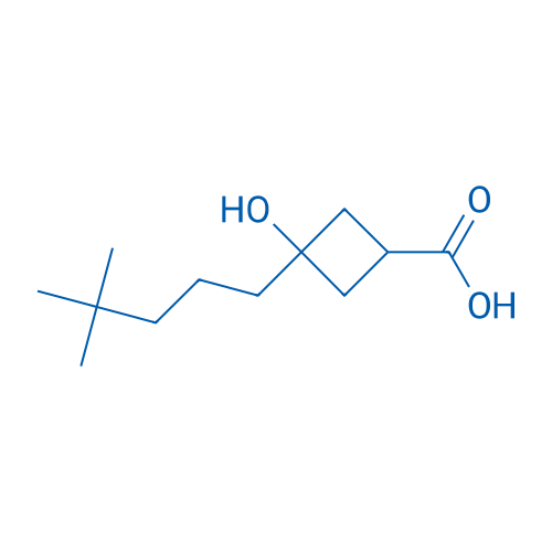 3-(4,4-Dimethylpentyl)-3-hydroxycyclobutane-1-carboxylic acid 1g
