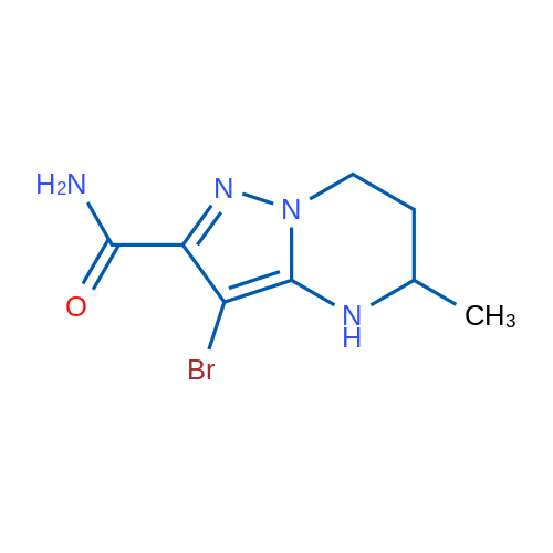 3-Bromo-5-methyl-4H,5H,6H,7H-pyrazolo[1,5-a]pyrimidine-2-carboxamide 1g