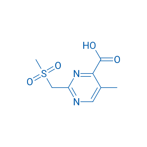 2-(Methanesulfonylmethyl)-5-methylpyrimidine-4-carboxylic acid 1g