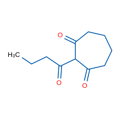 2-Butanoylcycloheptane-1,3-dione 1g