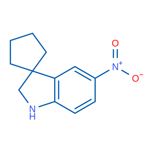 5'-Nitro-1',2'-dihydrospiro[cyclopentane-1,3'-indole] 1g