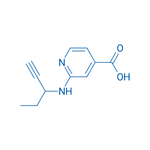 2-[(Pent-1-yn-3-yl)amino]pyridine-4-carboxylic acid 1g