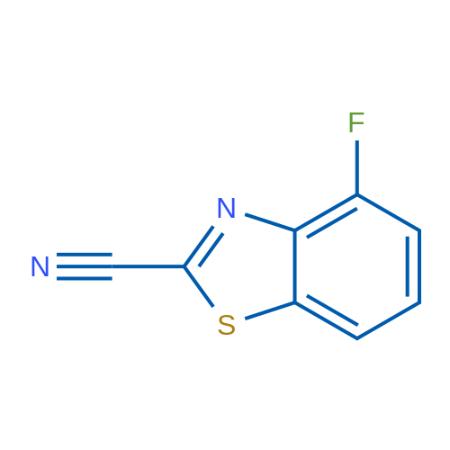 4-Fluorobenzo[d]thiazole-2-carbonitrile 1g