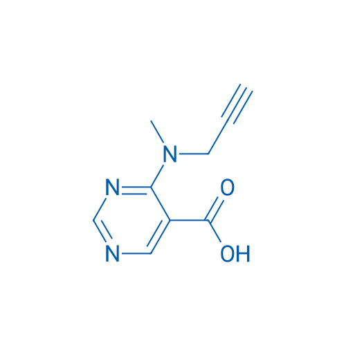4-[Methyl(prop-2-yn-1-yl)amino]pyrimidine-5-carboxylic acid 1g