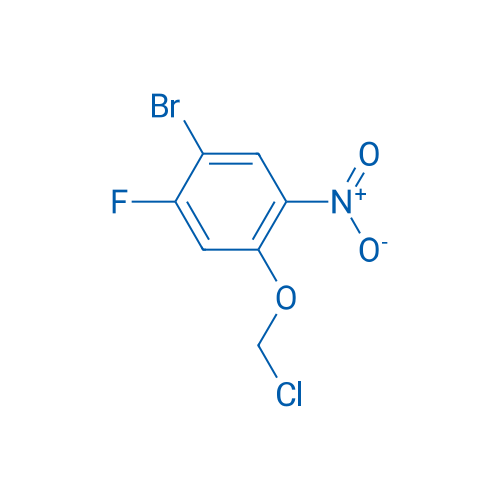1-Bromo-4-(chloromethoxy)-2-fluoro-5-nitrobenzene 1g