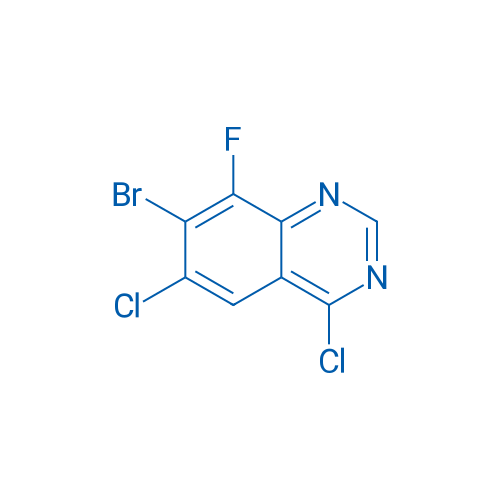 7-Bromo-4,6-dichloro-8-fluoroquinazoline 1g