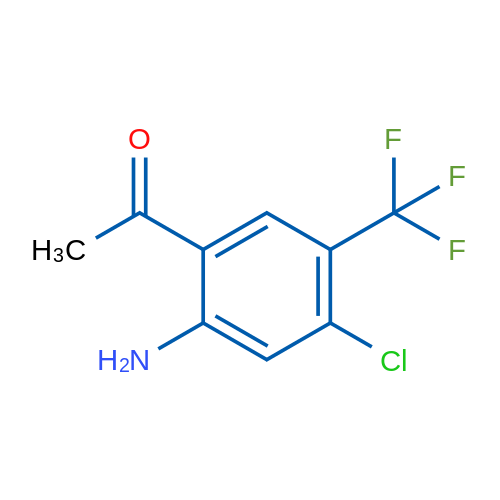 1-(2-Amino-4-chloro-5-(trifluoromethyl)phenyl)ethanone 1g