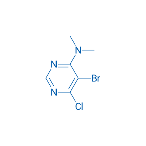 5-bromo-6-chloro-N,N-dimethylpyrimidin-4-amine 250mg