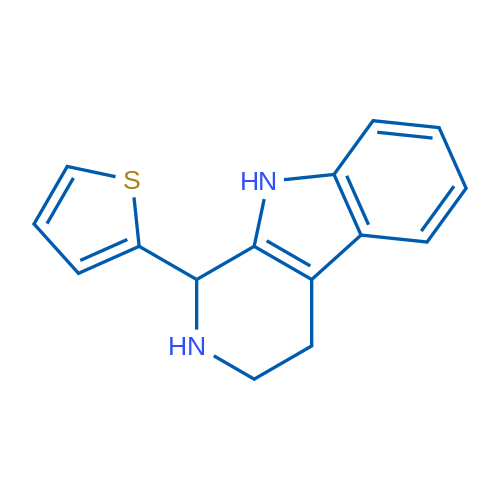 1-(2-THienyl)-2,3,4,9-tetrahydro-1h-b-carboline 1g
