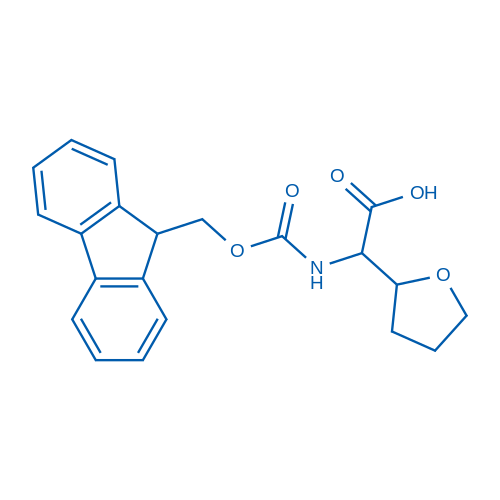 2-({[(9H-fluoren-9-yl)methoxy]carbonyl}amino)-2-(oxolan-2-yl)acetic acid 1g
