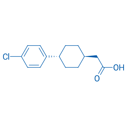 2-(trans-4-(4-Chlorophenyl)cyclohexyl)acetic acid 1g