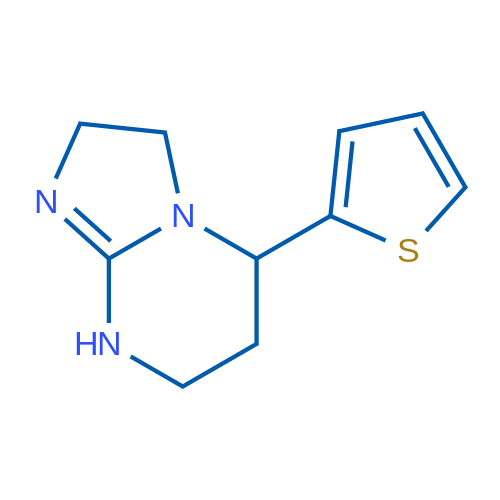 5-(Thiophen-2-yl)-2H,3H,5H,6H,7H,8H-imidazo[1,2-a]pyrimidine 1g