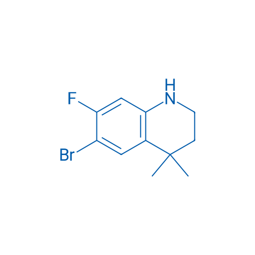 6-Bromo-7-fluoro-4,4-dimethyl-1,2,3,4-tetrahydroquinoline 1g