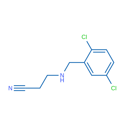 3-((2,5-Dichlorobenzyl)amino)propanenitrile 1g