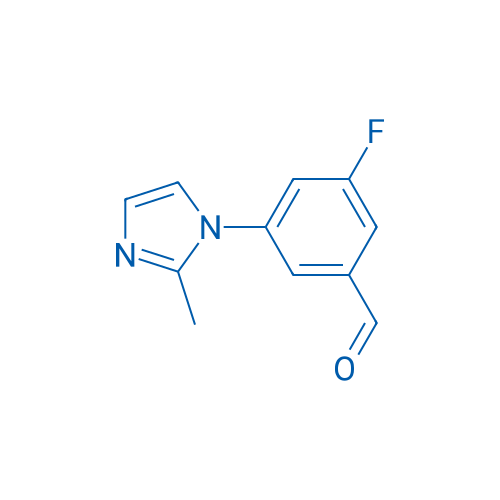 3-Fluoro-5-(2-methyl-1H-imidazol-1-yl)benzaldehyde 1g