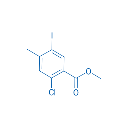 2-CHloro-5-iodo-4-methyl-benzoic acid methyl ester 1g