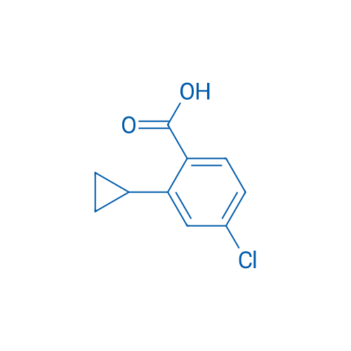 4-Chloro-2-cyclopropylbenzoic acid 1g