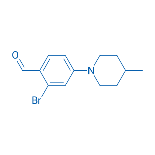 2-bromo-4-(4-methylpiperidin-1-yl)benzaldehyde 1g